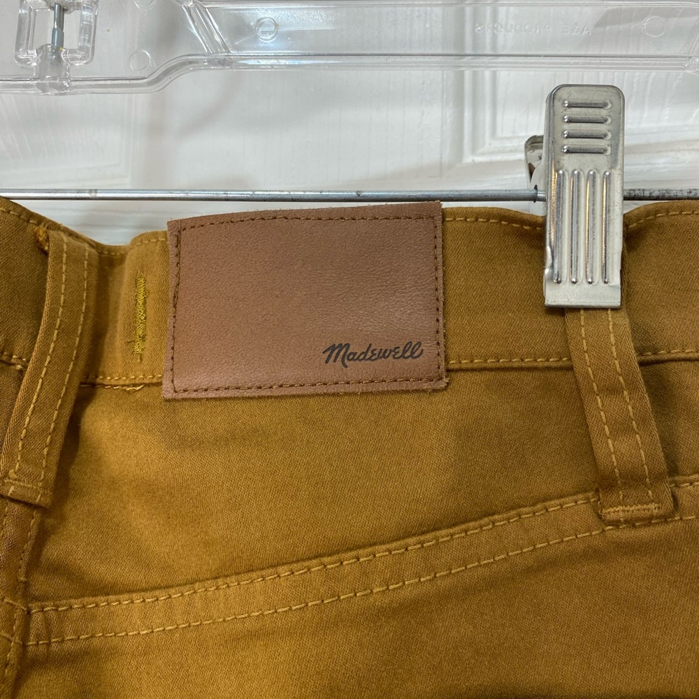 Madewell Tan 9” High Rise Skinny Pants - Picture 8 of 12